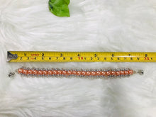 Load image into Gallery viewer, Peach Pearls Bracelet
